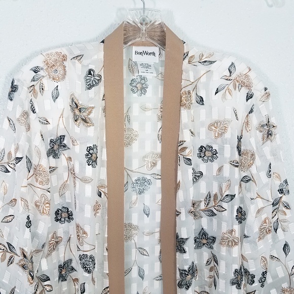 Bonworth Semi Sheer Open Cardigan Wrap - Picture 2 of 8